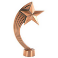 Die Cast Metal Rising Star Trophy (7 1/2")